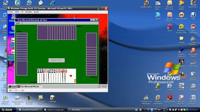 Microsoft Virtual PC, Chicago Build 222 (German Version) смотреть онлайн