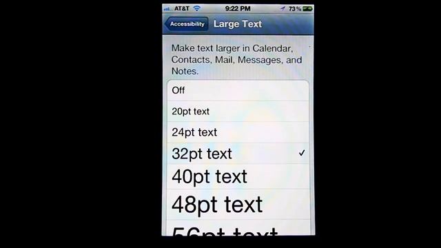 iPhone - Change Font/Text Size смотреть онлайн