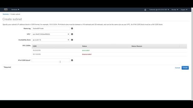 63 AWS Interview Questions - How to create VPC Subnet on AWS Hands on Demo смотреть онлайн