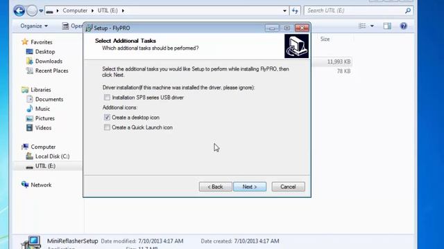 MiniReflasher Software installation смотреть онлайн