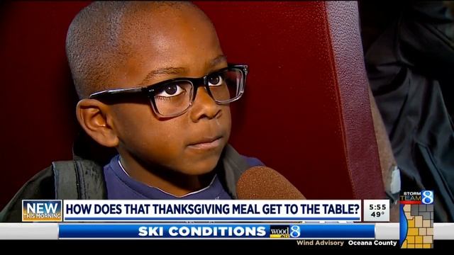 How does Thanksgiving meal get to the table? смотреть онлайн