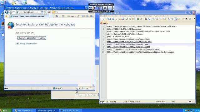 Cerber Antivirus 2012 - test on malicious links смотреть онлайн