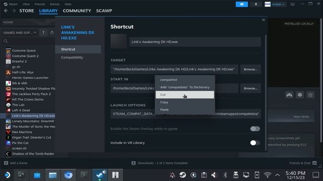 Steam Deck - Link's Awakening DX HD - Install Guide смотреть онлайн