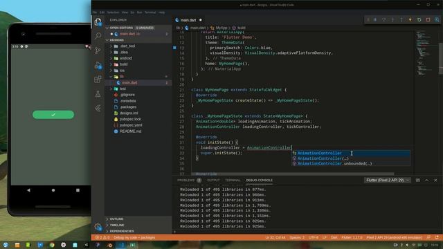 Flutter Speed UI - Download Button Animation - Day 2 смотреть онлайн