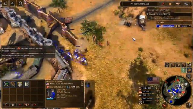 Hold The Fort | Hard | Blood Ice And Steel | Act 3 | Age of Empires III Definitive Edition смотреть онлайн