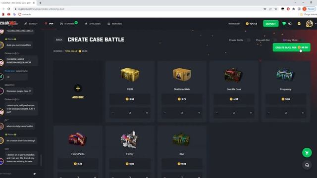 350 coin start at csgoroll смотреть онлайн
