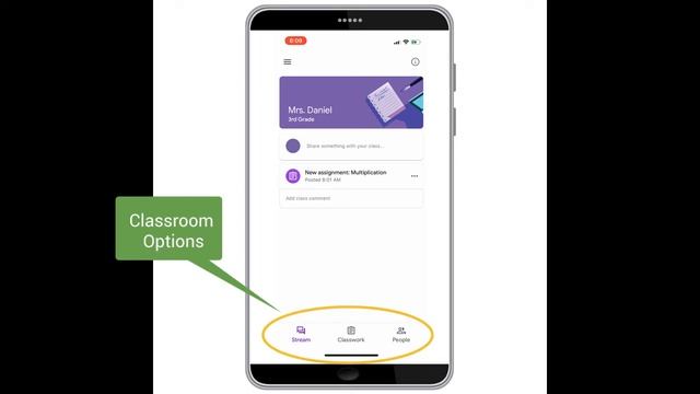 Upload images to Google Classroom Assignments from Cell Phone or Tablet смотреть онлайн