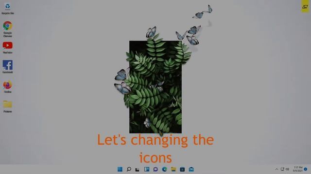How to Change Desktop ICONS in Windows 11 & 10 смотреть онлайн