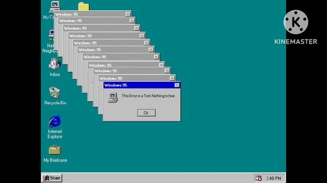 Windows 95 Crazy error preview (10 subscribers special!) смотреть онлайн