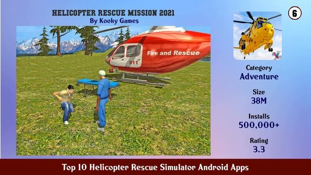 Top 10 Helicopter Rescue Simulator Android Apps смотреть онлайн