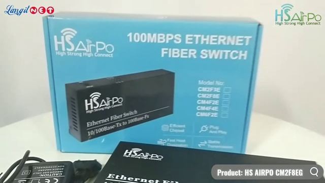 HS AIRPO CM2F8EG MEDIA CONVERTER 2 FIBER 1000M 8 ETHERNET 10/100/1000 - (92743) смотреть онлайн