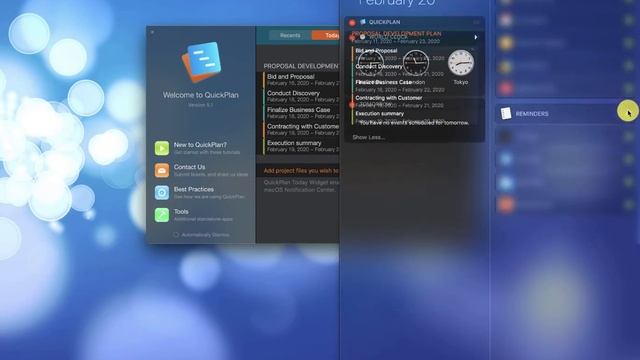 Enable QuickPlan Today Widget in macOS Notification Center смотреть онлайн