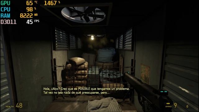 Half Life : Alyx (noVR) - Ryzen 3 2200G - Vega 8 - Benchmark смотреть онлайн