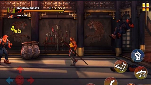 Street Of Rage 4 Story Game play (Played as SOR1-Adam)-Stage 6 CHINATOWN - Boss Fight - Sega Game смотреть онлайн