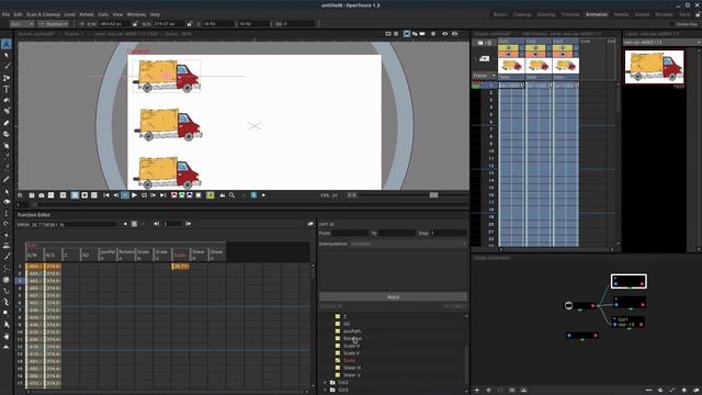 OpenToonz Lesson 11 - Interpolation and the Function Editor смотреть онлайн