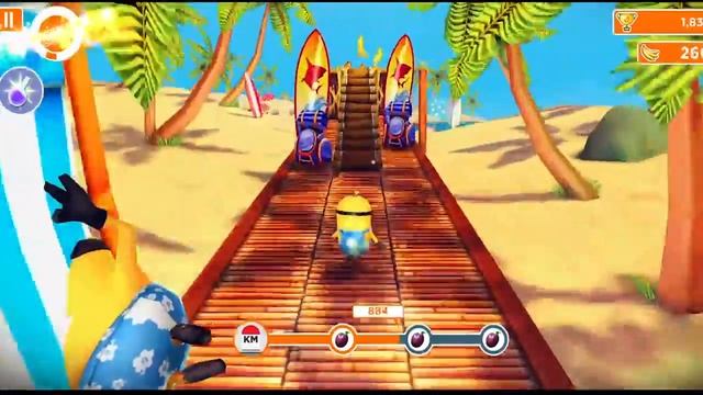 DESPICABLE ME (THE GAME) Gru's LAB! MINION RUSH GAME ! WALKTHROUGH! смотреть онлайн
