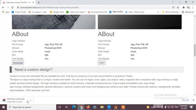 Label Mockup Donwload Free смотреть онлайн