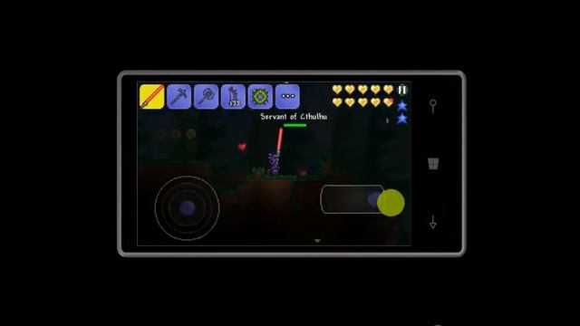 Terraria Para Windows Phone = The Eye Of Cthulhu смотреть онлайн