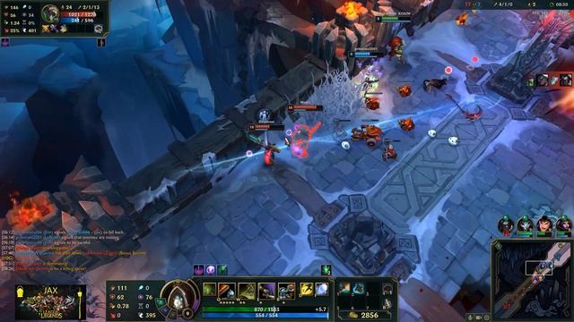 [UG] League Of Legends - ARAM - Jax & Friends Vs. Lulu, Ryze, Senna, Ziggs, Twitch