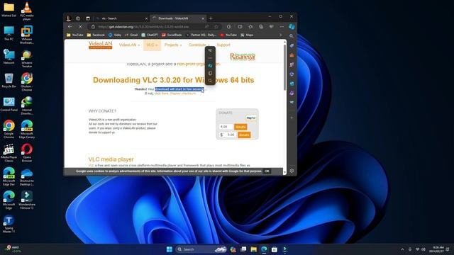 How to Install VLC Media Player in Windows 11 смотреть онлайн