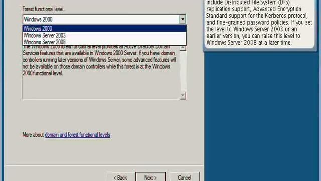 03 Promoting Server to a Domain Controller on windows Server 2008 смотреть онлайн