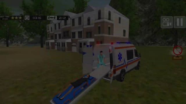 Police Ambulance Van Driving - 911 Rescue Emergency Simulator - Android IOS GamePlay смотреть онлайн