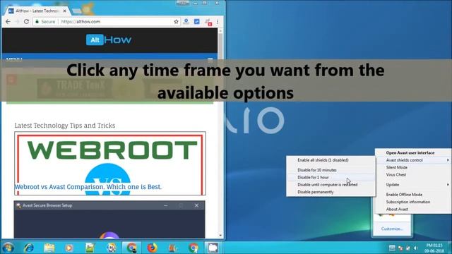 How to Disable Avast Antivirus Temporarily смотреть онлайн