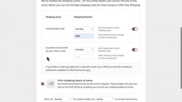 WooCommerce Setup Wizard