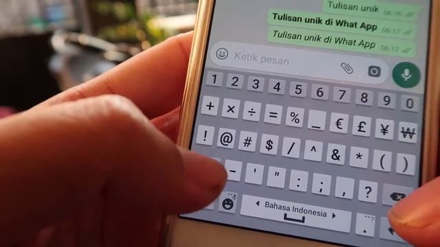 Cara Membuat Tulisan di WhatsApp Bervariasi dan Unik смотреть онлайн