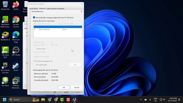 How To Reset Virtual Memory Or Page File In Windows 10/11 (Tutorial) смотреть онлайн