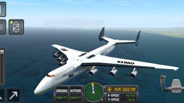 Sim Flight 2018-#06-Antonov An-225 Mriya-Flight simulator game (Android gameplay)