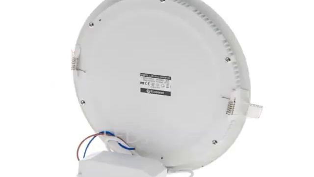 Bílý přisazený LED panel 175mm 12W bílá 4100K | LEDsviti.cz смотреть онлайн