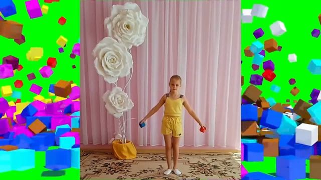 Заняття «Вправи з кубиками»