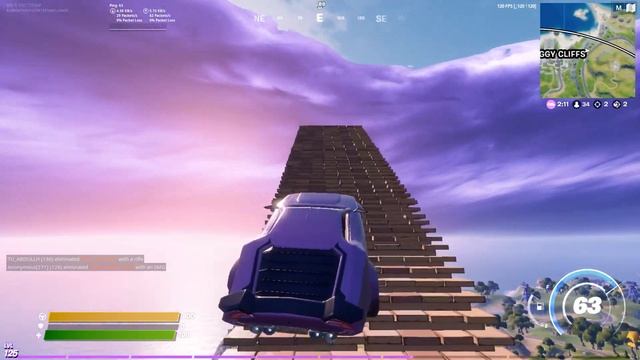 Fortnite Cars overpowered.....Fly high😂🤣😂 смотреть онлайн