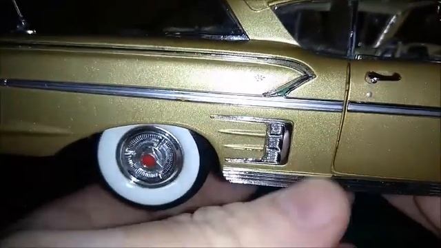 1958 Chevy Impala, 1:18th scale, by ERTL смотреть онлайн