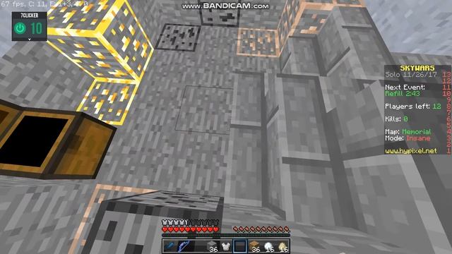 Minecraft Skywars Episode 2 (Auto Clicker) смотреть онлайн