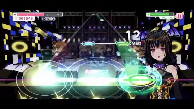 ガルパ【Bad Apple!! feat. Nomino】プレイ動画 смотреть онлайн