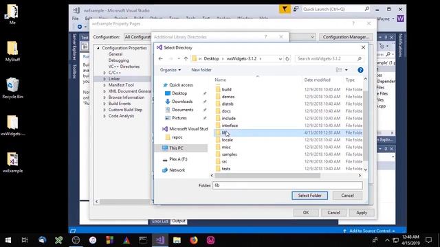 installing wxWidgets on Microsoft Visual Studio 2017 смотреть онлайн
