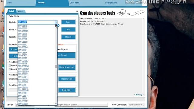 GSD Android Tool v1.0.1 Tool | Samsung lock Remove Tool 100% смотреть онлайн