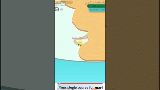 Paper.io 2 Gameplay!! смотреть онлайн