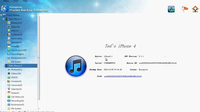 Restore iPhone Notes from Encrypted iTunes Backup смотреть онлайн