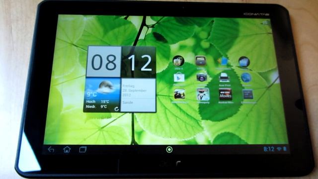 Acer Iconia A700 Android 4.1 im kurzen Test смотреть онлайн