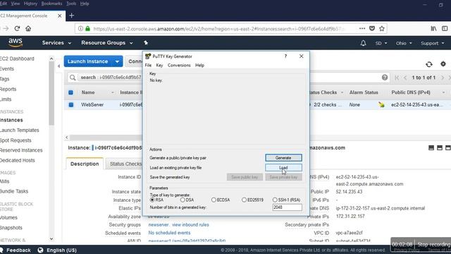 How to connect to Amazon EC2 with PuTTY on Windows. смотреть онлайн