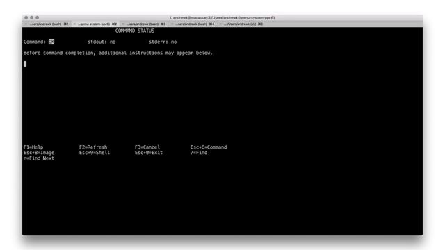AIX 7.2 installation in QEMU смотреть онлайн