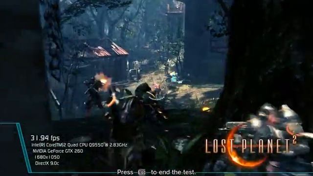 Lost Planet 2 Benchmark PC смотреть онлайн