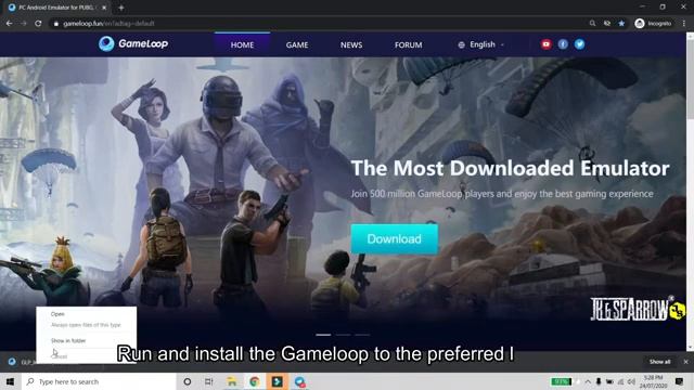 How to Download and Install Gameloop Emulator on PC - JK & Sparrow смотреть онлайн