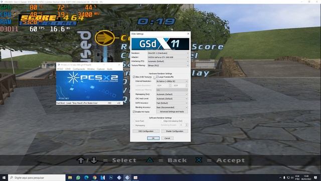 Como configurar Tony Hawk's Pro Skater 4 no emulador de PS2 PCSX2 смотреть онлайн