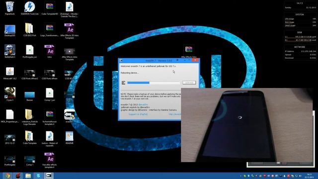 How To: Jailbreak Untethered IOS 7.0-7.0.4 IPhone 5, 4 (S), IPod Touch 5g, IPad (Mini) CYDIA