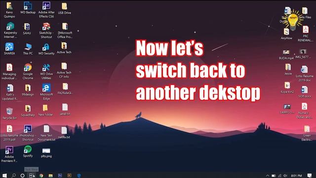Windows 10: How to use Multiple Desktop смотреть онлайн