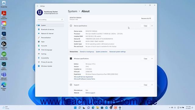 Learn How to Access the About Settings in Windows 11: A Training Tutorial смотреть онлайн